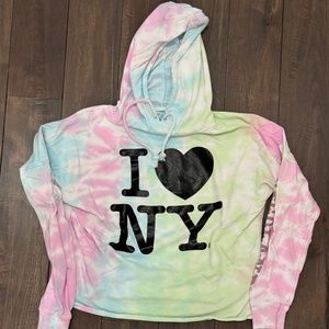 I 🖤NY - Tie Dye hoodie - Small